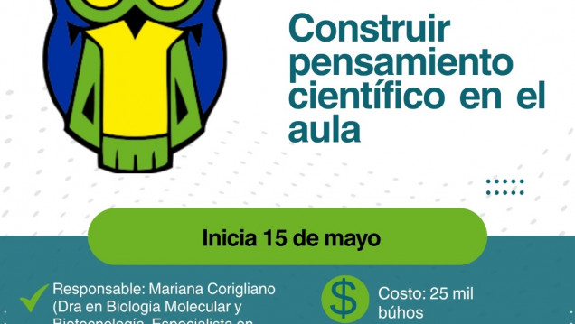 imagen El CUC abre una capacitación para fortalecer la enseñanza de las ciencias