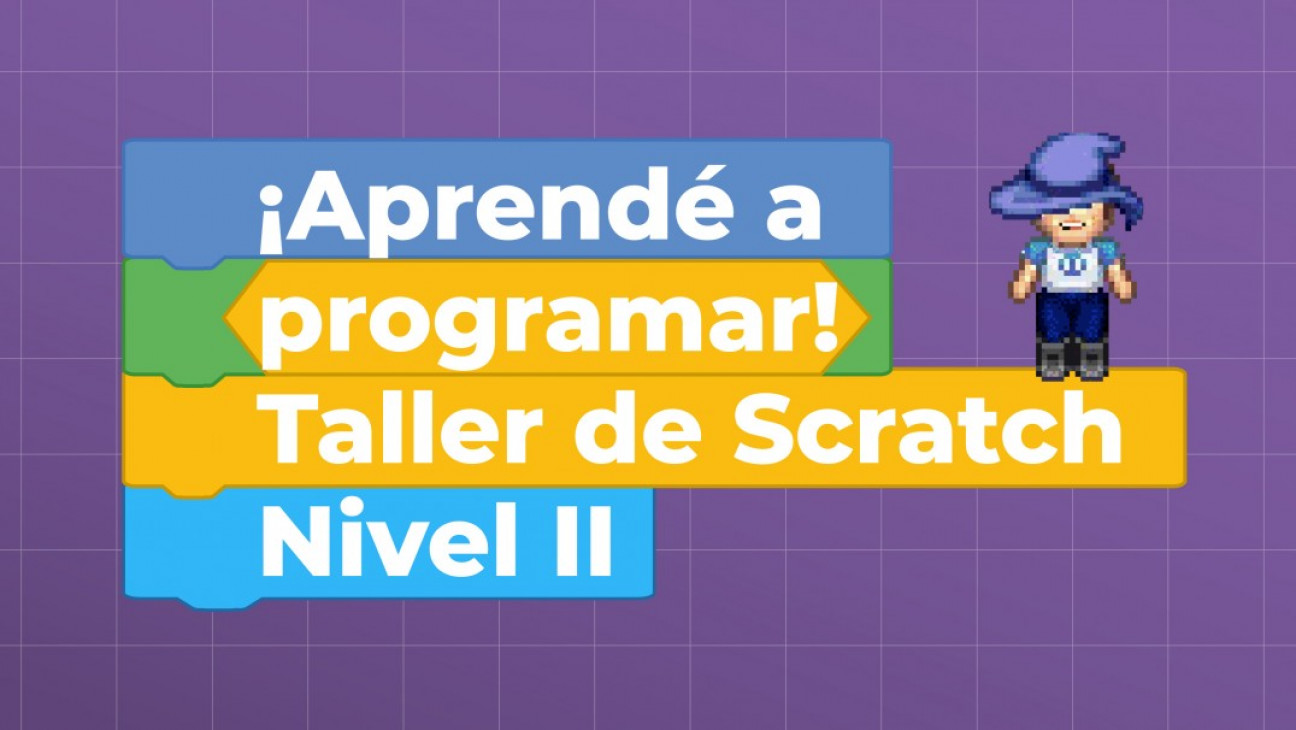 imagen Comienza el segundo nivel del Taller de Scratch