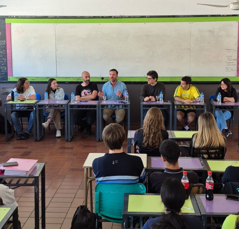 imagen Casi 40 profesionales participaron de una oportunidad para inspirar vocaciones