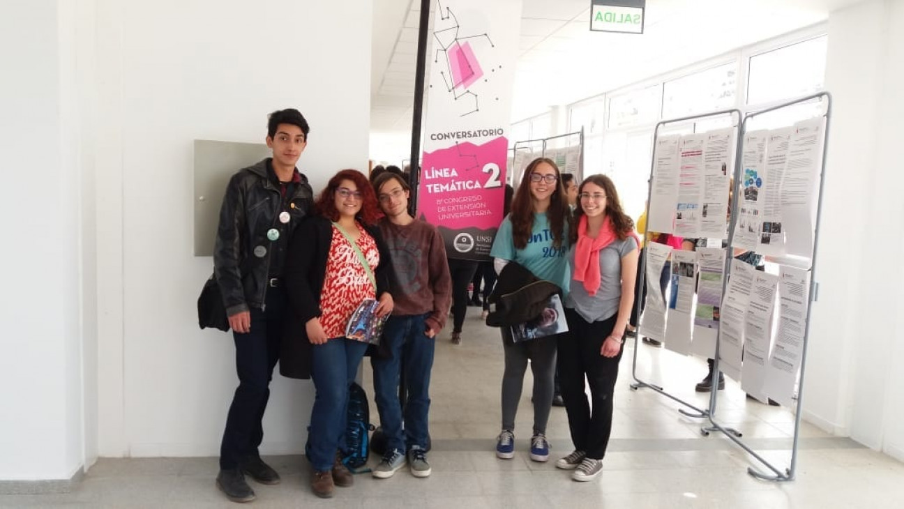 imagen Estudiantes del CUC participaron como ponentes en un congreso de extensión en San Juan