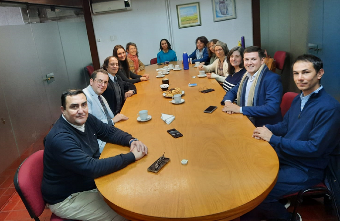 imagen El CUC recibió la visita de representantes de Francia