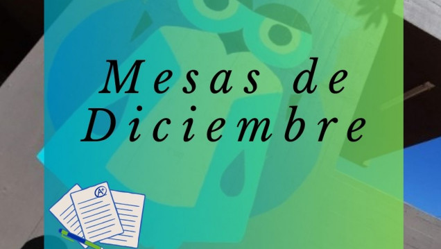 imagen Inscripciones a las mesas de exámenes de diciembre