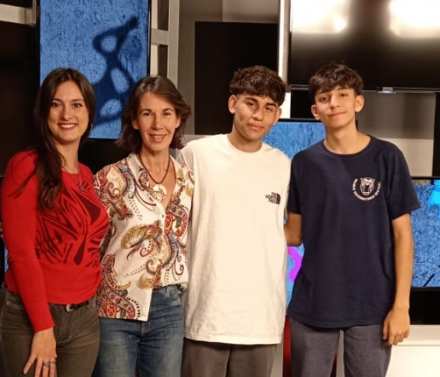 imagen Estudiantes del CUC participaron de una entrevista en radio U