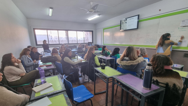 imagen Se realizó un encuentro-taller de diversidad en el aula con docentes de cuarto año