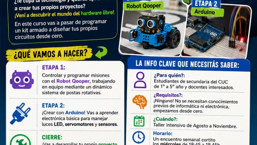 imagen Pensamiento computacional en acción: se abre el nuevo Curso de Robótica y Programación en el CUC