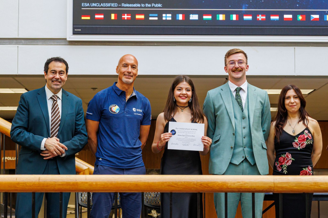 imagen Vivir entre astronautas y diseñar una misión a Marte, la experiencia de Aitana, una egresada del CUC, en la NASA