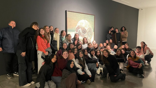 imagen Arte contemporáneo en Cuyo: estudiantes de 5° año visitaron el Museo Franklin Rawson en San Juan