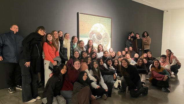 imagen Arte contemporáneo en Cuyo: estudiantes de 5° año visitaron el Museo Franklin Rawson en San Juan