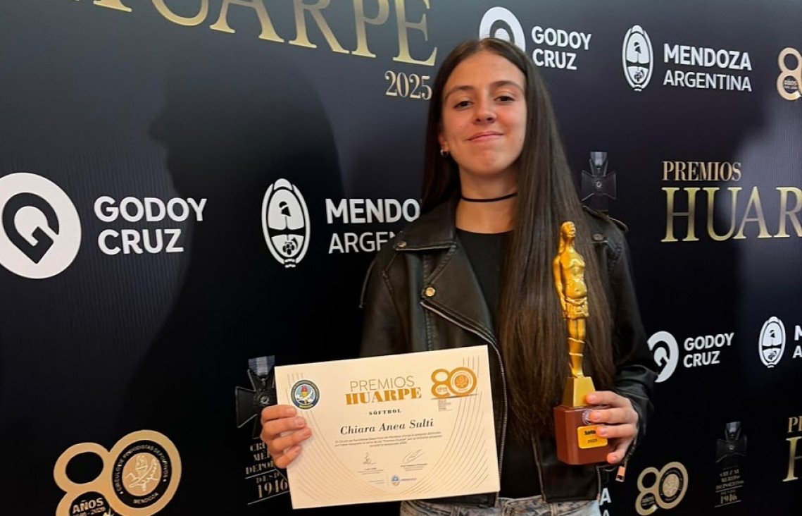 imagen Orgullo para el CUC: Chiara Anea Sulti fue galardonada con el Premio Huarpe