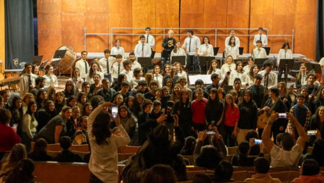 imagen Estudiantes del CUC participaron de un concierto didáctico en la Nave Universitaria