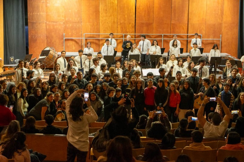 imagen Estudiantes del CUC participaron de un concierto didáctico en la Nave Universitaria