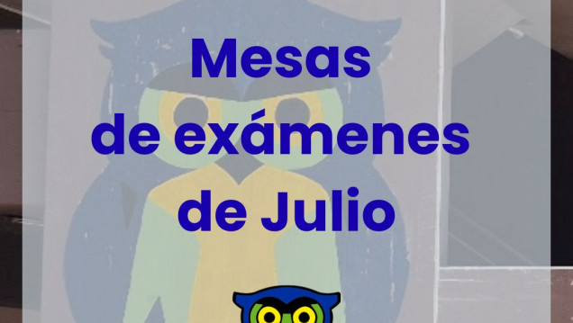 imagen Mesas de exámenes para egresados julio 2026