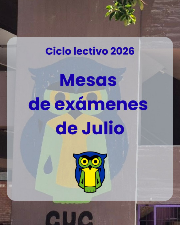 imagen Mesas de exámenes para egresados julio 2026