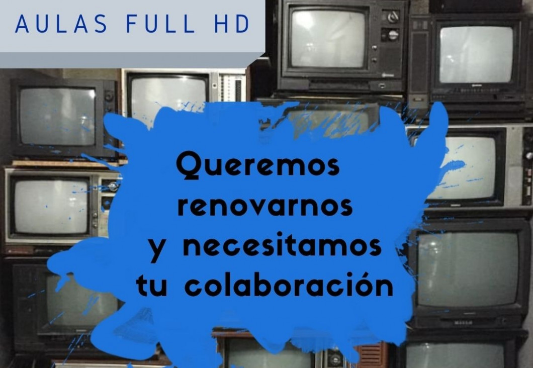 imagen ¡Queremos poner Smart TV Full HD en todas las aulas!