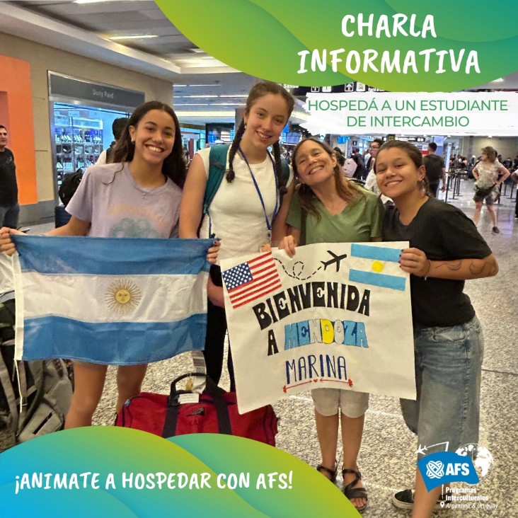 imagen AFS organiza un programa de hospedaje para estudiantes internacionales