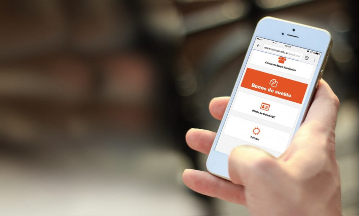 imagen La UNCuyo cuenta con un nuevo portal web para el personal