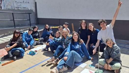 imagen Estudiantes del CUC realizaron mediciones astronómicas en el patio de la escuela 