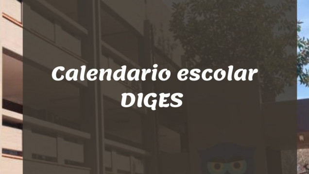 imagen Se encuentra disponible el calendario de Diges 2025