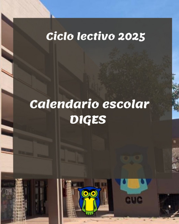 imagen Se encuentra disponible el calendario de Diges 2025