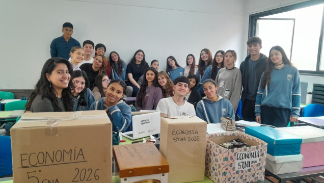 imagen  Estudiantes del CUC investigaron la inflación y realizaron una campaña solidaria