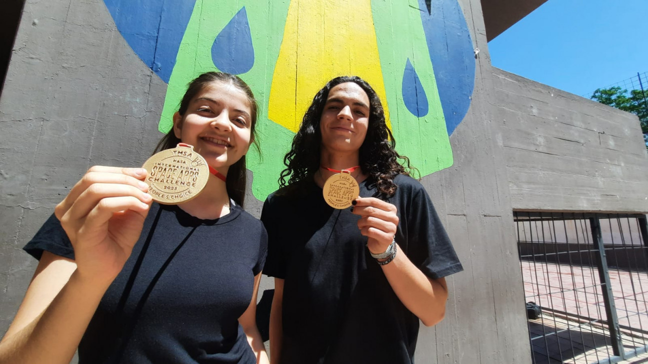 imagen Dos estudiantes de CUC fueron reconocidos por la NASA