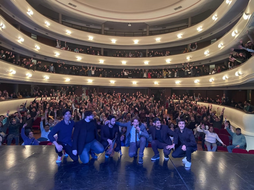 imagen El Ensamble de las Cien Armónicas, con participación del CUC y el Magisterio, fue declarado de interés por el Senado mendocino