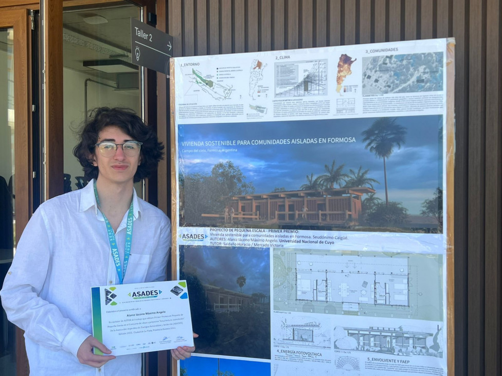 imagen Egresado del CUC obtuvo el primer premio en el concurso Nacional Arquitectura Sustentable 