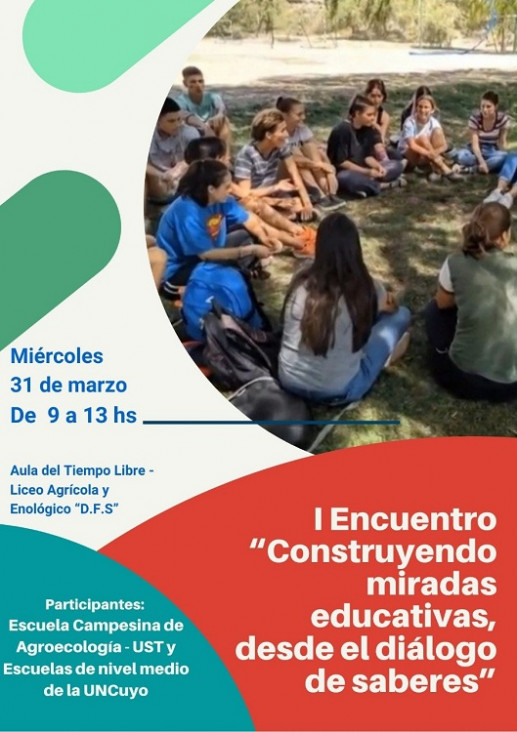 imagen Primer Encuentro: "Construyendo miradas educativas desde el diálogo de saberes"