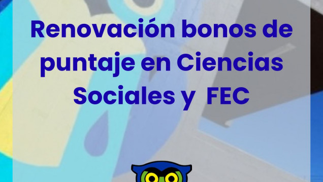 imagen Convocan a renovar bonos de puntaje para escuelas de la UNCuyo en Ciencias Sociales y en Formación Ética y Ciudadana
