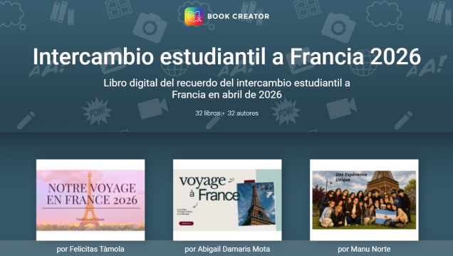 imagen Memorias de viaje: estudiantes del CUC realizaron un libro digital sobre el intercambio cultural con Francia