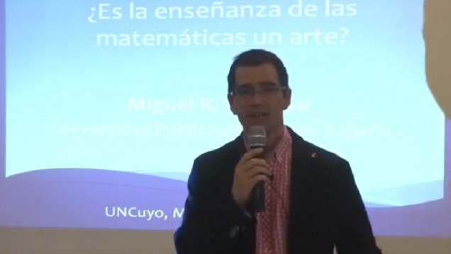 imagen Video: "¿Es la enseñanza de las matemáticas un arte?" por el Doctor Miguel R. Wilhelmi