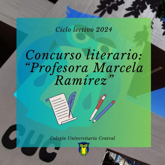 imagen Se realizará el concurso literario: "Profesora Marcela Ramírez"