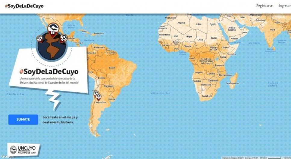 imagen Nueva plataforma de la UNCuyo para conectar egresados por el mundo