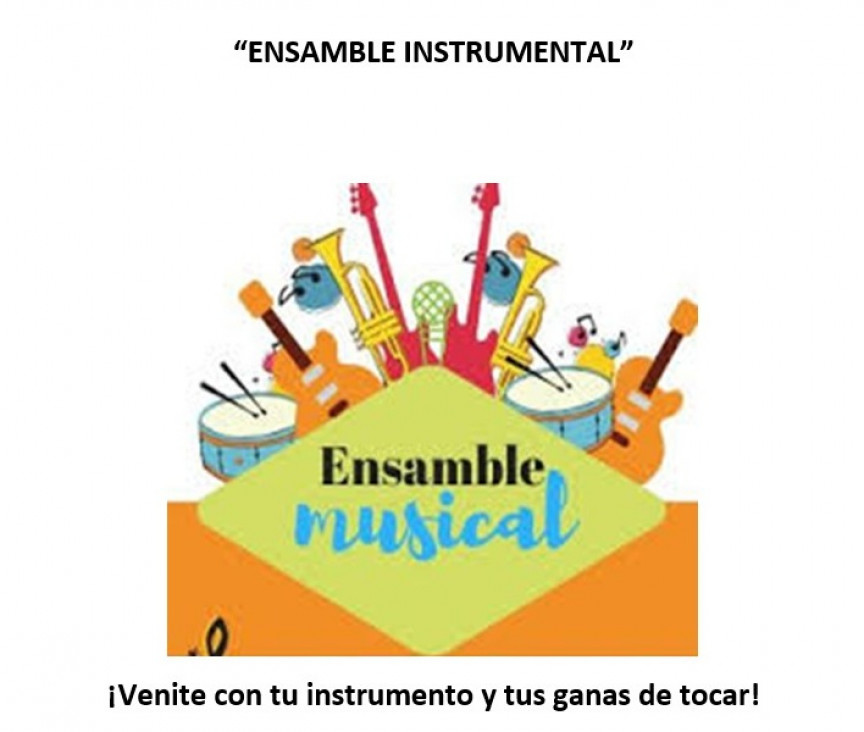 imagen Se viene el proyecto institucional Ensamble Musical