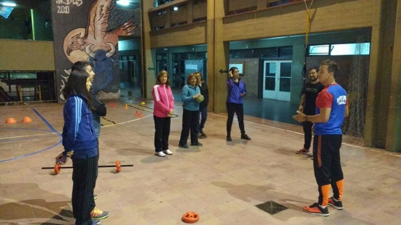 imagen Taller de entrenamiento funcional en el CUC