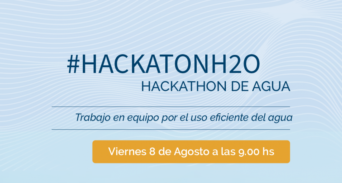 imagen Se convoca a estudiantes e investigadores a participar del primer hackaton de agua