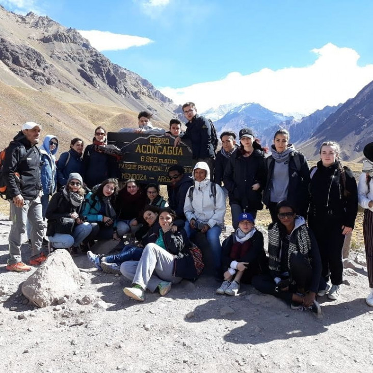 imagen Estudiantes franceses nos visitaron durante una semana