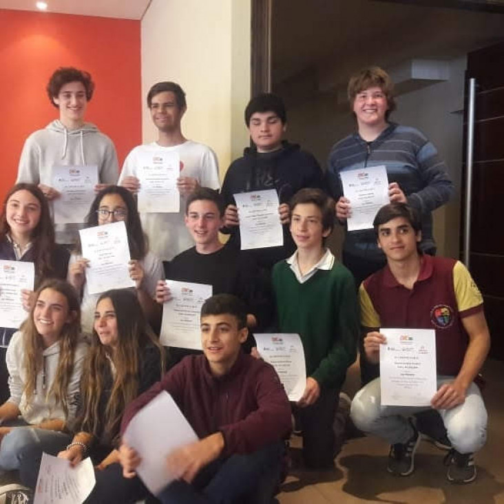 imagen Federico y Tobías, reconocidos en las Olimpiadas de Ciencias Junior