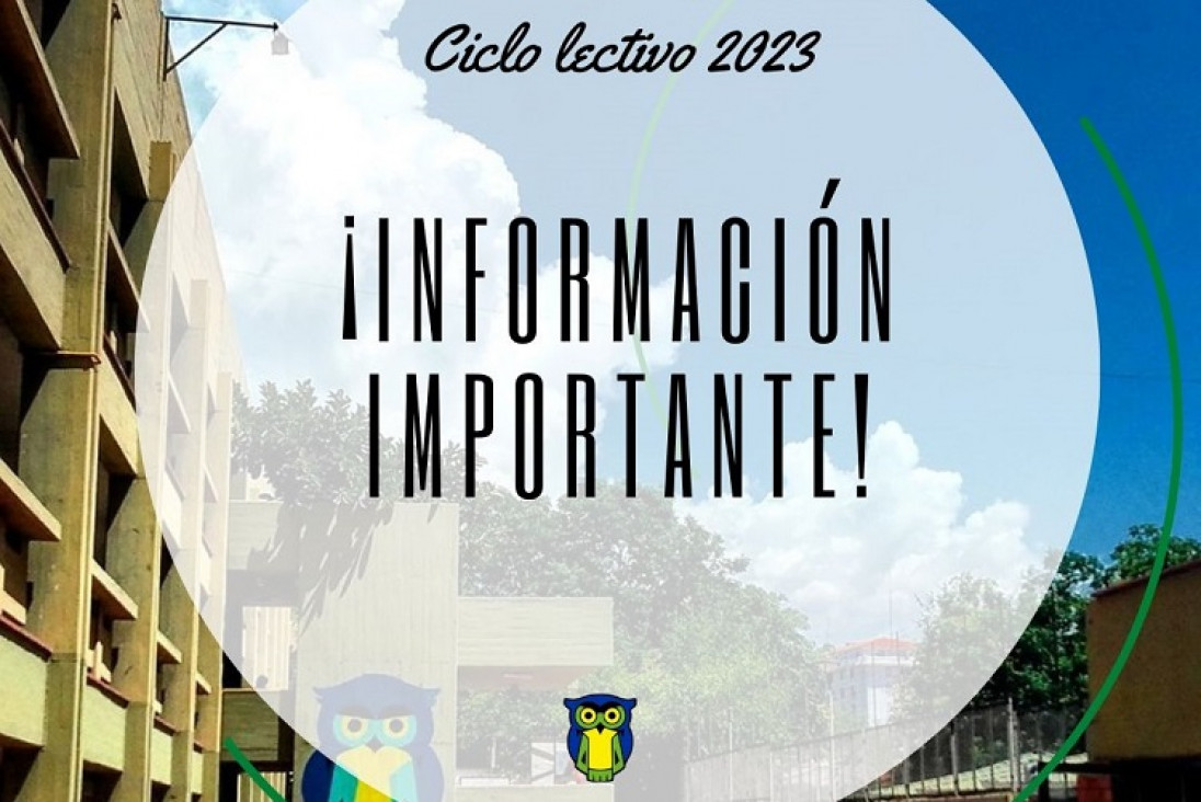 imagen Ciclo lectivo 2023: información importante para el reinicio de las actividades