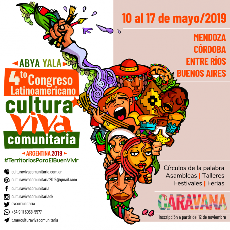 imagen Inicia el proyecto "Unidos desde el arte"  junto al congreso latinoamericano de la cultura viva