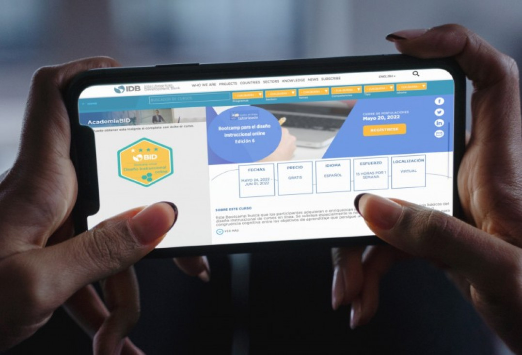 imagen Educación a Distancia ofrece un taller que articula con una propuesta del BID
